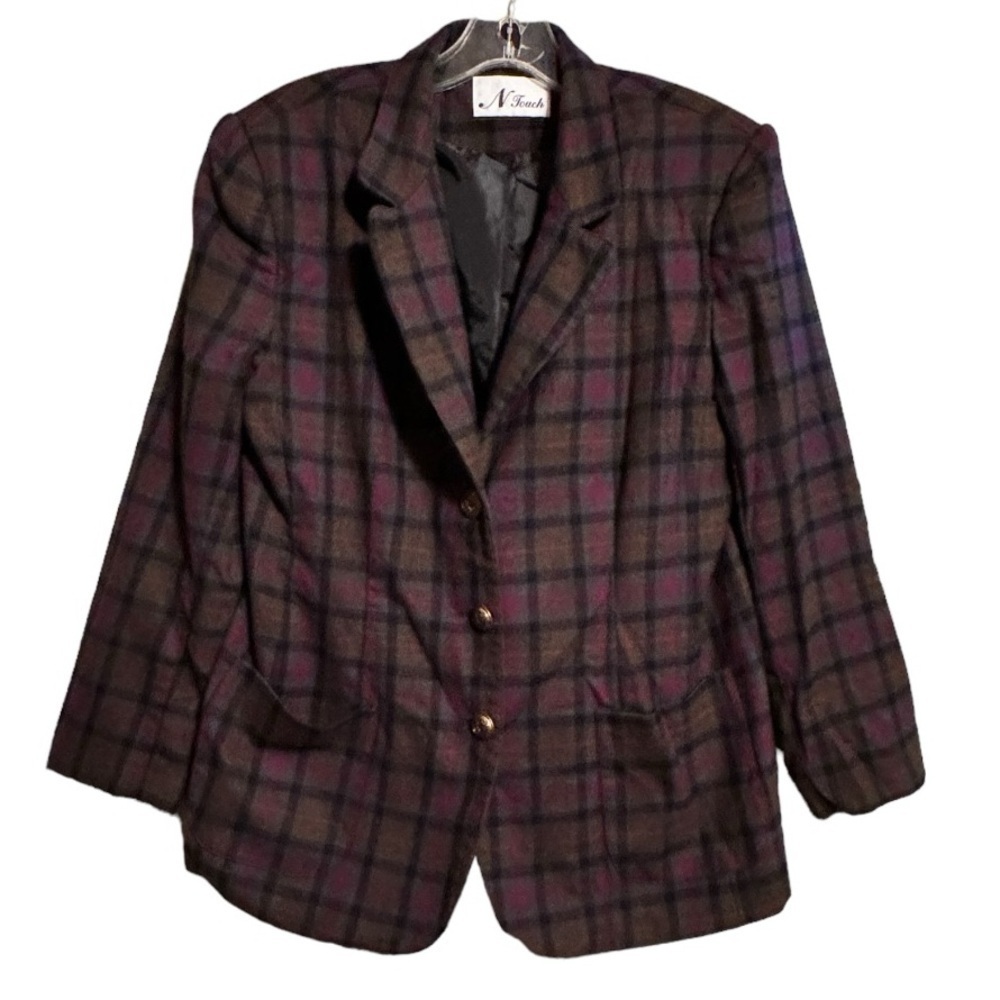 Vintage N Touch Wool Blazer
